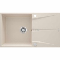 Гранитная мойка, 1-чаша с осушкой