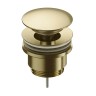 AQM7003BG Донный клапан, Brushed gold