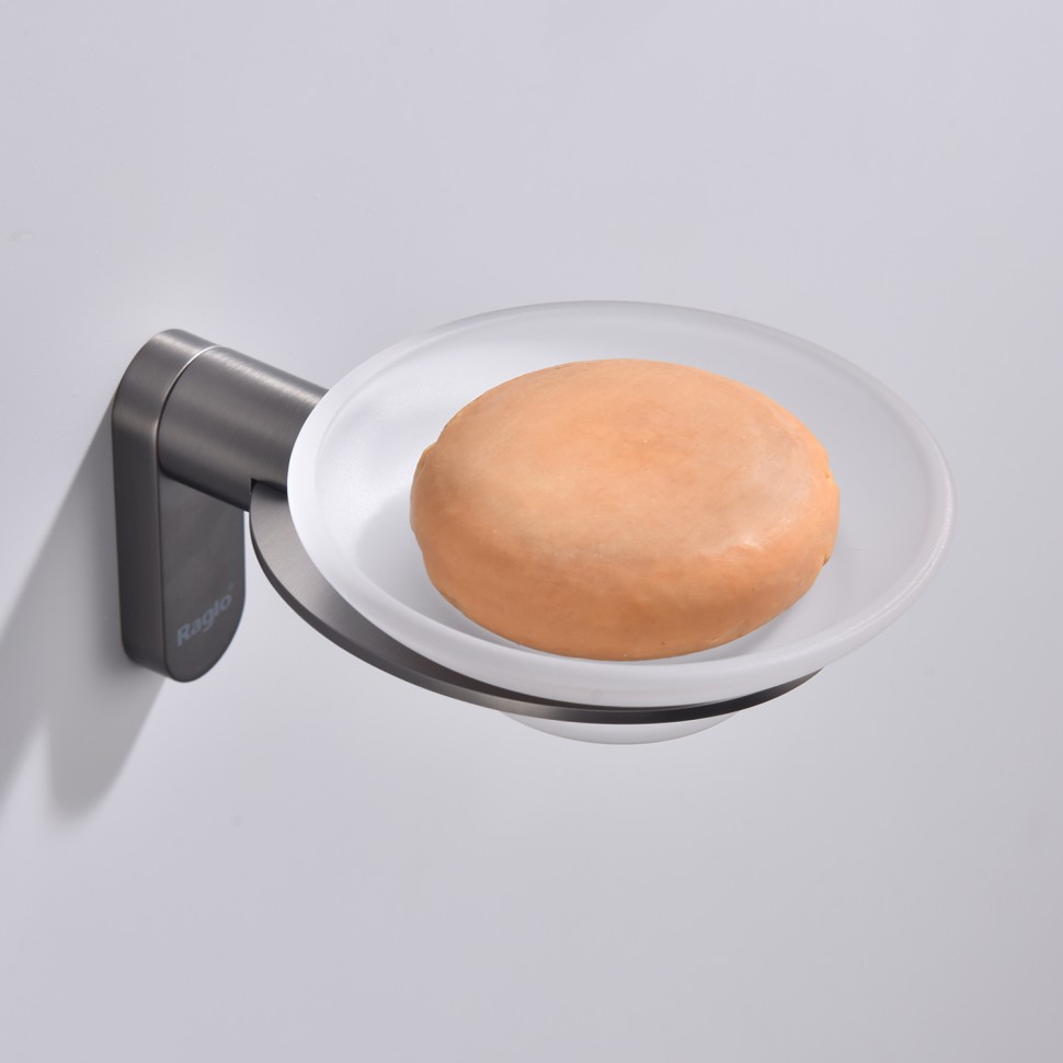 Держатель + Мыльница Raglo графит