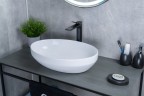 Раковина Gid D1469 51196 накладная белая 50x36x14.5