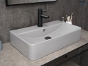 Раковина Gid Gm1344 52236 накладная серая матовая 61x35.5x14