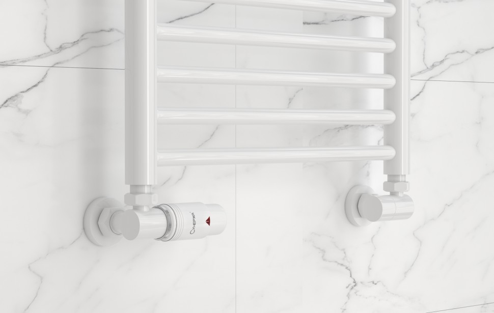 Автоматический терморегулятор 3D левый (G 1/2" НР х G 3/4" НГ)