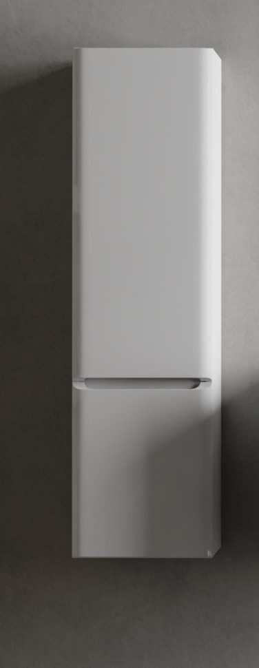 AQM9004WH "S4" Пенал подвесной, цвет белый глянец.