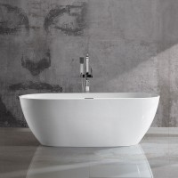 Ванна акриловая Vincea VBT-408-1700 1700*815*580, цвет белый, щелевой перелив