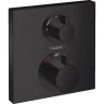 Смеситель для ванн, для душа Hansgrohe Ecostat Square черный (15714670)