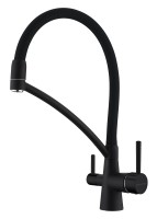 Смеситель для кухни SIEGEN, антрацит полностью, Si213111-401TB(AN), Paulmark