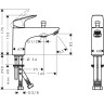 Смеситель для ванн, для душа Hansgrohe Logis Monotrou хром (71312000)