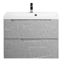 База под раковину подвесная BelBagno VITTORIA-800-2C-SO-TB-P Toros Bianco