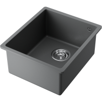 Кухонная мойка Omoikiri Bosen 38-U-PL Tetogranit/платина