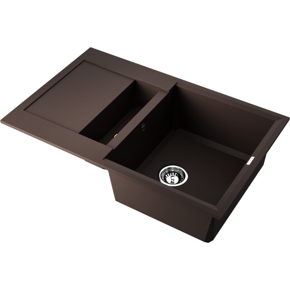 Кухонная мойка Omoikiri Sakaime 78-2-DC Tetogranit/темный шоколад