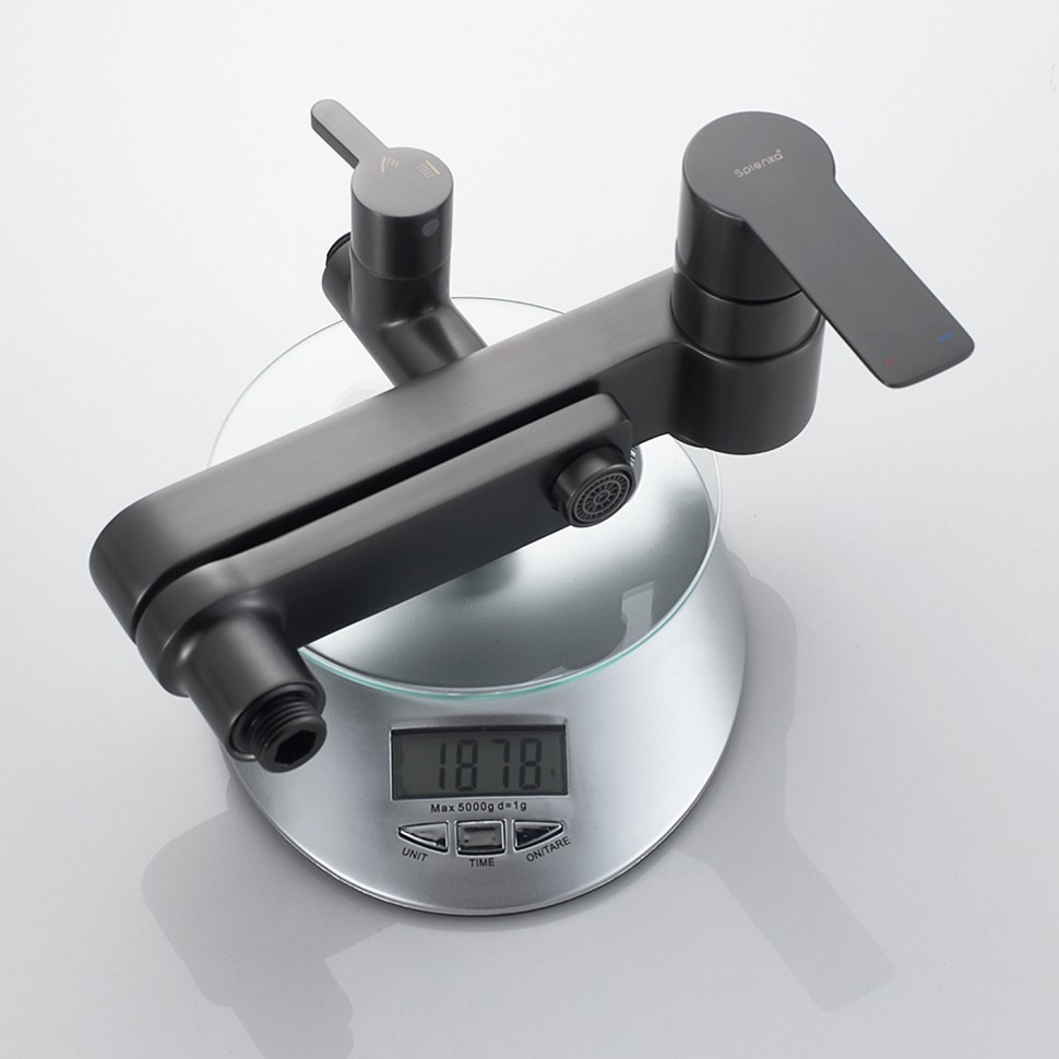 Душевая система Splenka для ванны и душа S06.24.09 Графит