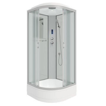 Душевая кабина Niagara Classic NG-3302-14P (100х100х215) средний поддон(26см),стекло матовое,4 места