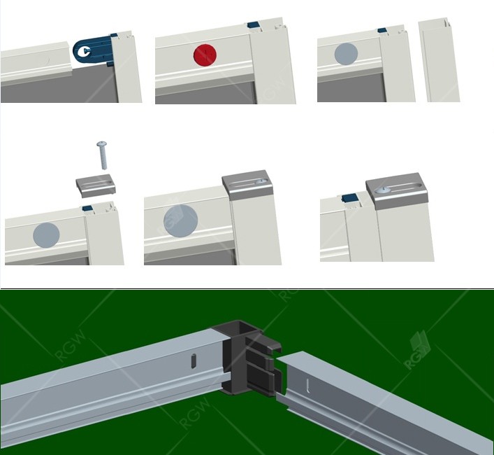 Душевая дверь RGW CL-14B (Прозрачное, 1200)