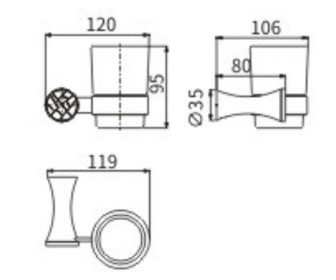 Стакан керамика 94302A