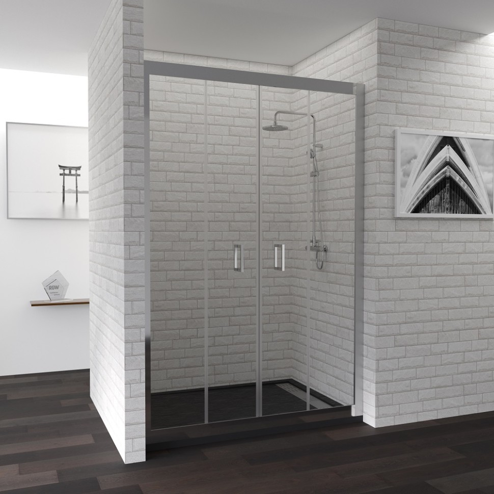 Душевая дверь RGW PA-24 (складная) (Прозрачное, 1400)