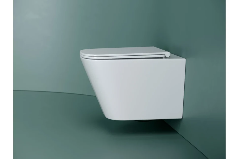 Подвесной унитаз Union безободковый, смыв торнадо CN4009T