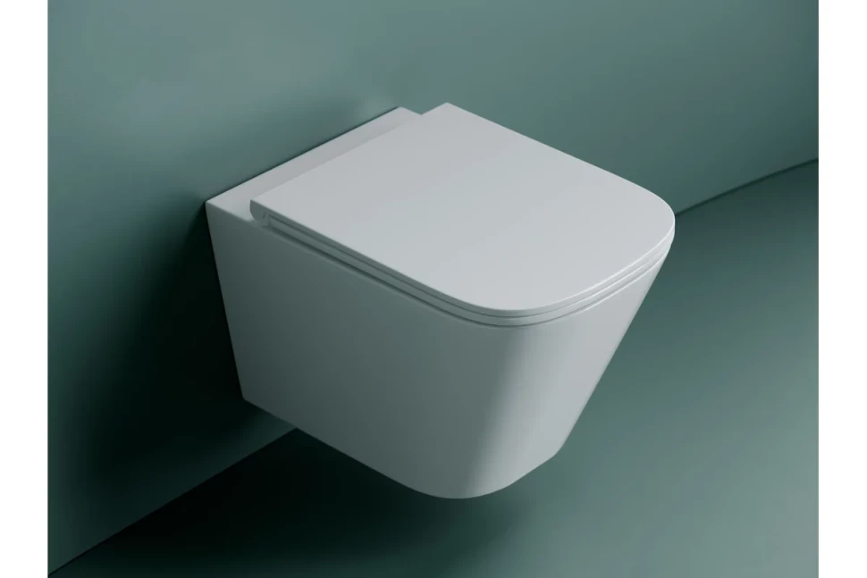 Подвесной унитаз Union безободковый, смыв торнадо CN4009T