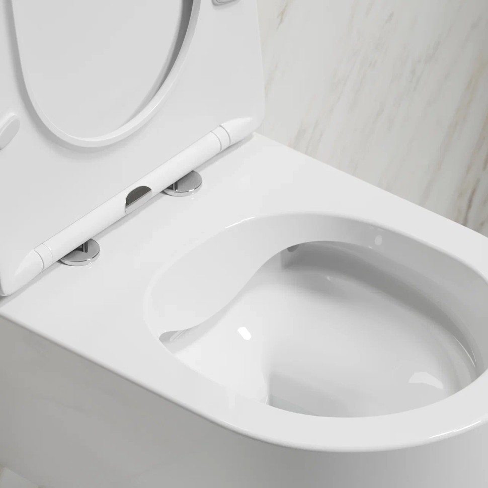 Подвесной унитаз Modena Rimless CN6063