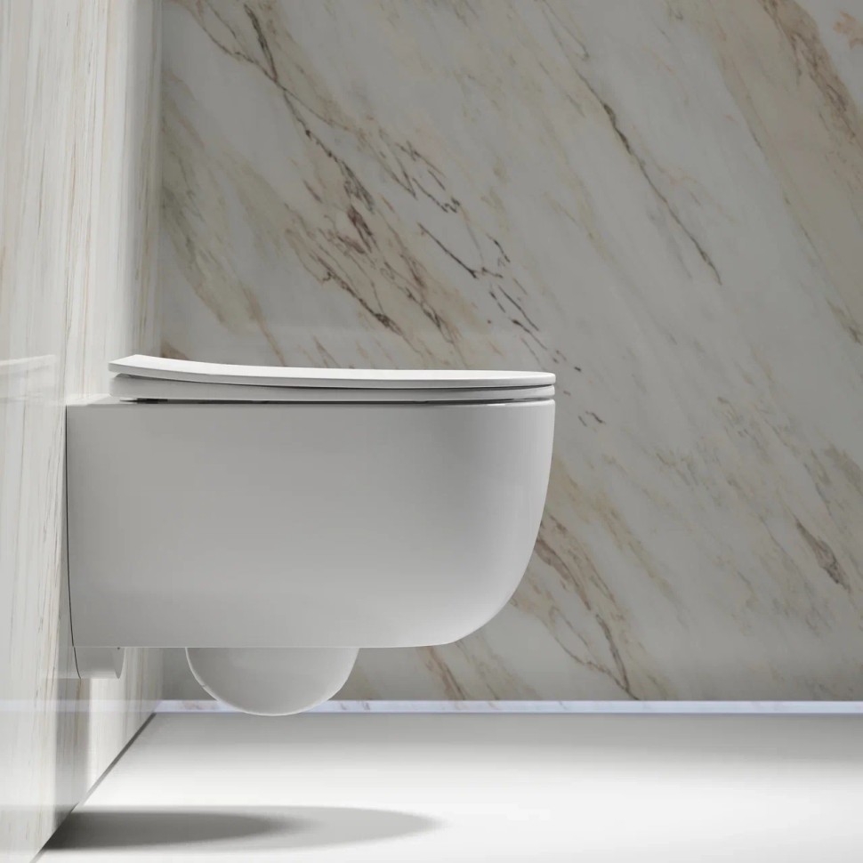 Подвесной унитаз Modena Rimless CN6063