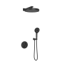Душевой комплект SANCOS Space встраиваемый c термостатическим смесителем, цвет черный матовый , арт. SC3006MB