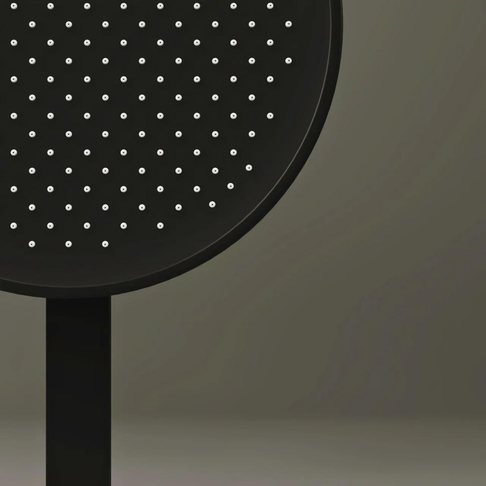 Душевой комплект SANCOS Space встраиваемый c термостатическим смесителем, цвет черный матовый , арт. SC3006MB