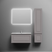 Тумба подвесная SANCOS Very 890х445х406, c одним ящиком оснащенным доводчиками, Doha Soft , арт.VR90SM