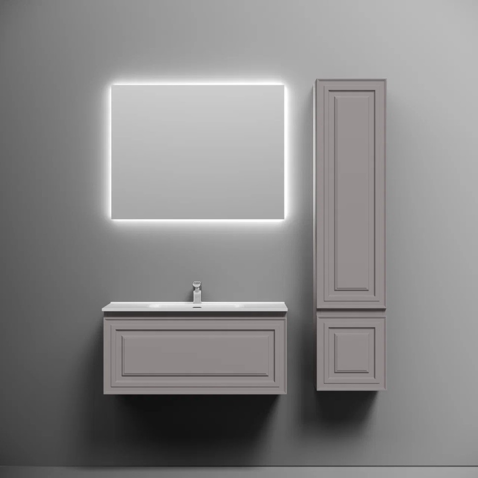 Тумба подвесная SANCOS Very 890х445х406, c одним ящиком оснащенным доводчиками, Doha Soft , арт.VR90SM