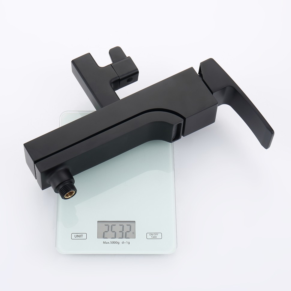 Душевая система Raglo для ванны и душа, черный