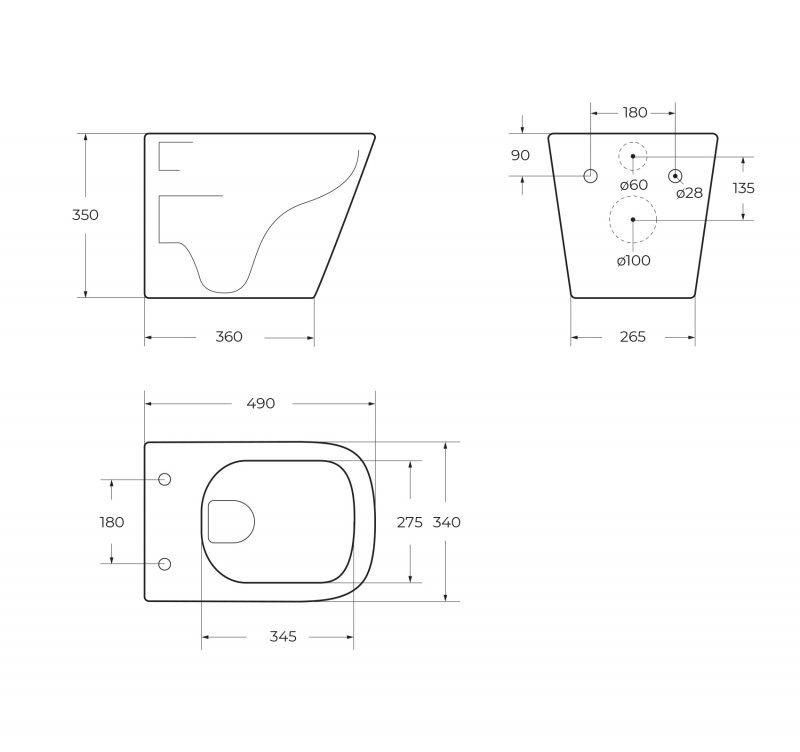 Унитаз подвесной безободковый с сиденьем BelBagno ARDENTE-R BB520CHR/SC