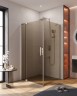 Душевой уголок CEZARES SLIDER-AH-1-90-90/100-BR-Cr