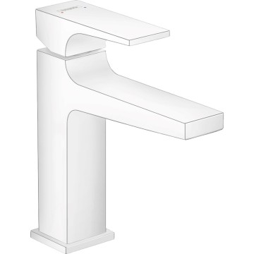 Смеситель для раковин Hansgrohe Metropol белый (32507700)