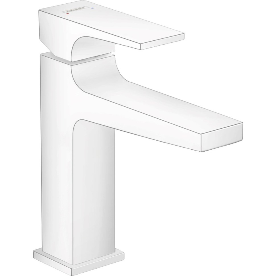 Смеситель для раковин Hansgrohe Metropol белый (32507700)