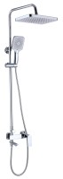 Душевая стойка со смесителем с коротким изливом 67050