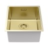 Мойка LASSAN 38 UNI, нерж. сталь, LA38-LG, светлое золото, 380х440мм, Paulmark