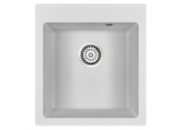 Мойка KANTE 45, IT-GRANIT, PM104651-WH, белый, 460х510 мм, Paulmark