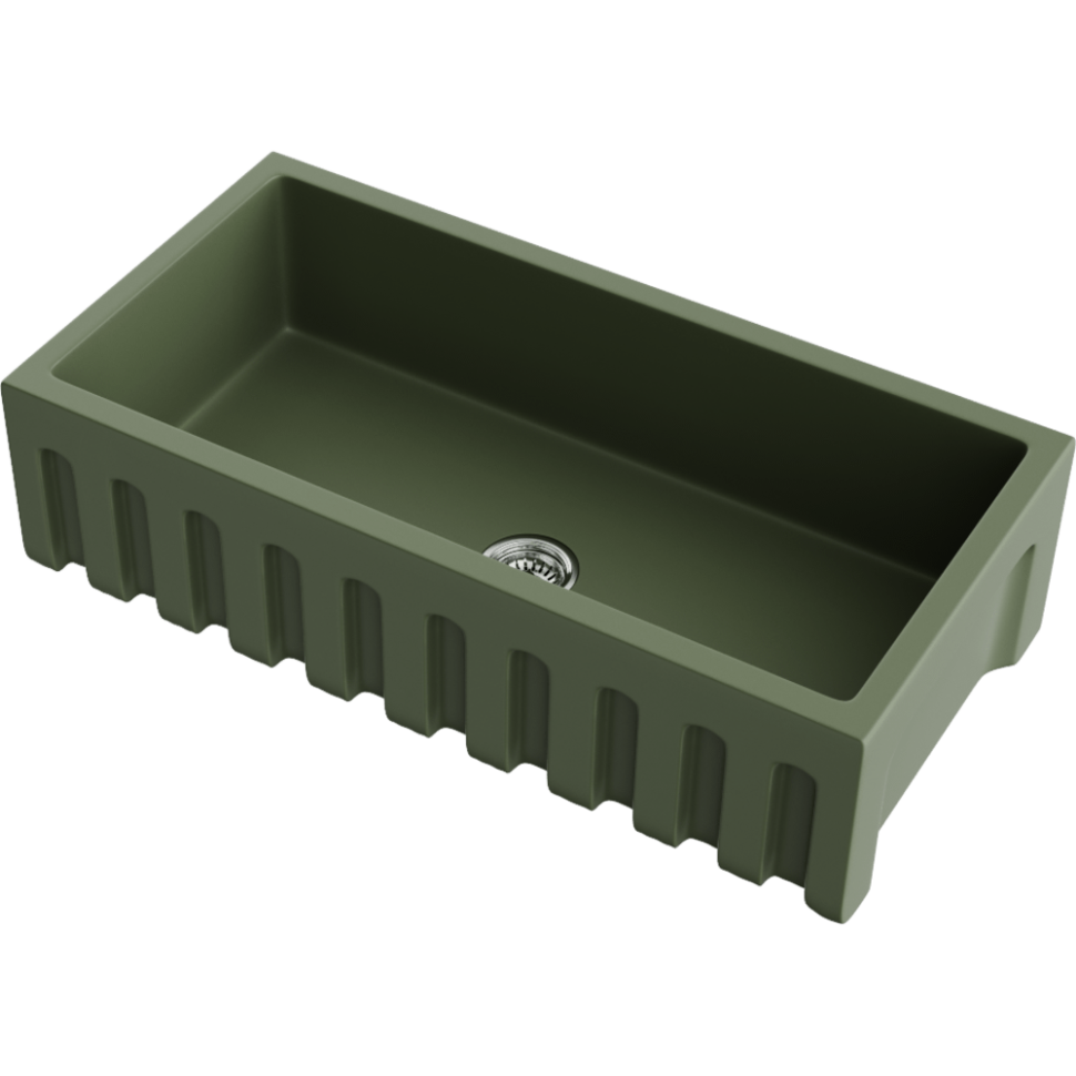 Кухонная мойка Omoikiri Mikura 91-OL Natceramic/olive