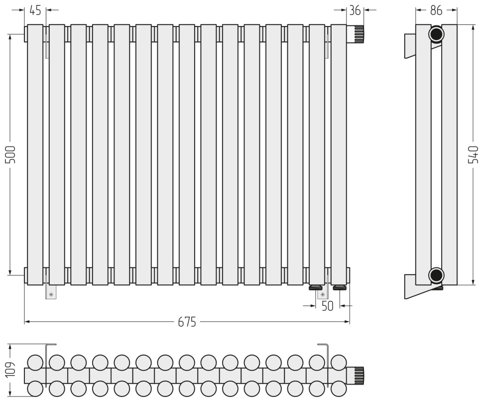 Эстет-11 EU50 500х675 15 секций