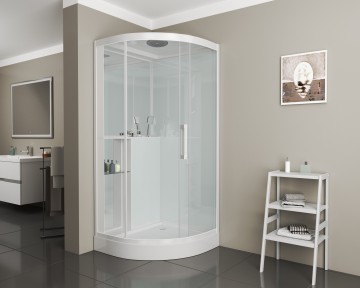 Душевая кабина Grossman Style GR160 (100x100x215) дверь раздвижная,4 места