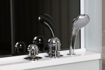 Душевая кабина Grossman Style GR160 (100x100x215) дверь раздвижная,4 места
