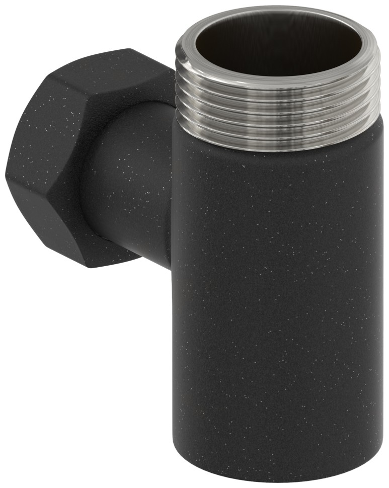 Уголок со спускным клапаном переходной (G 1" НР х G 3/4" НГ)