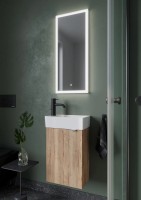 Зеркало для ванной комнаты SANCOS Polo 350х800 с подсветкой, арт. PL35