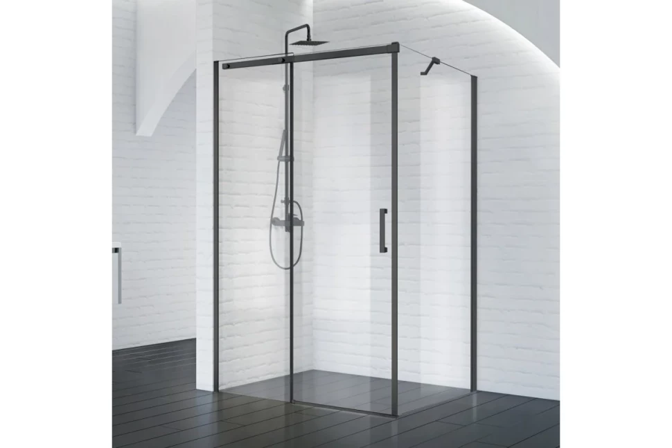 Душевой уголок BelBagno ACQUA-AH-1-150/90-C-NERO