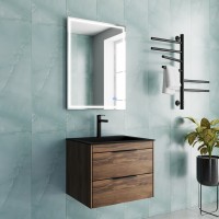 База под раковину Vincea  Chiara 2D 600 подвесная, 2 выкатных ящика soft-close, C.Oak