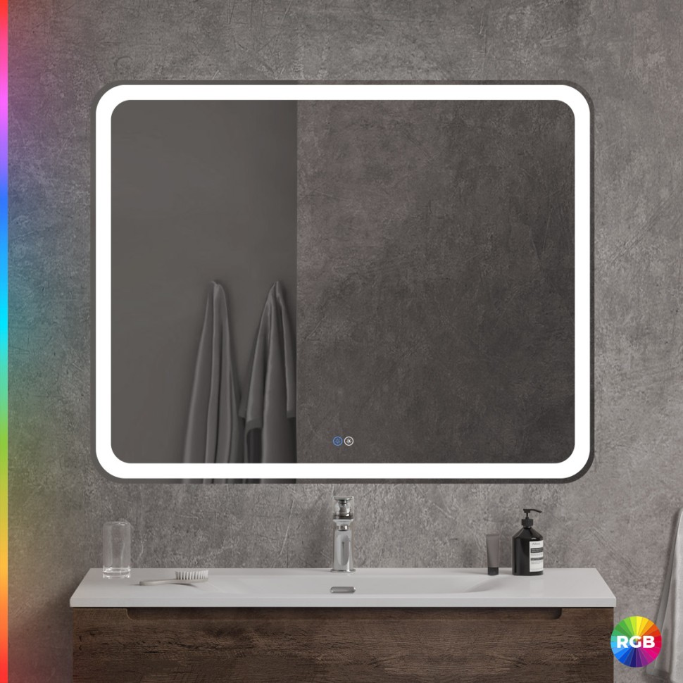 Зеркало с функцией памяти CEZARES CZR-SPC-MC-1000-800-RGB-TCH