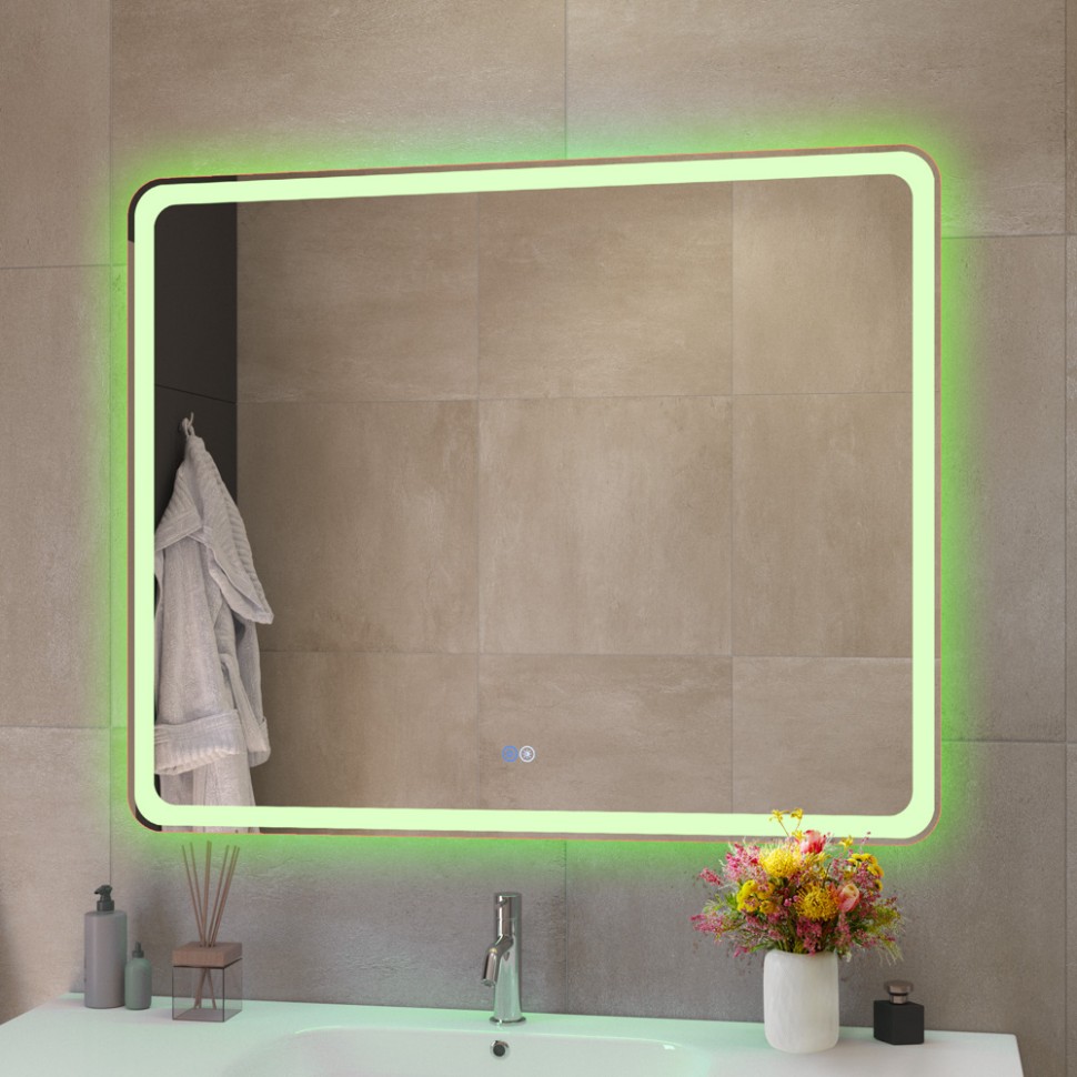 Зеркало с функцией памяти CEZARES CZR-SPC-MC-1000-800-RGB-TCH