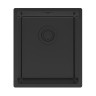 Мойка LASSAN 38 UNI, нерж. сталь, LA38-MBN, матовый черный, NANO-PVD, 380х440мм, Paulmark
