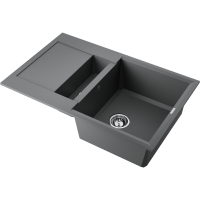 Кухонная мойка Omoikiri Sakaime 78-2-PL Tetogranit/платина