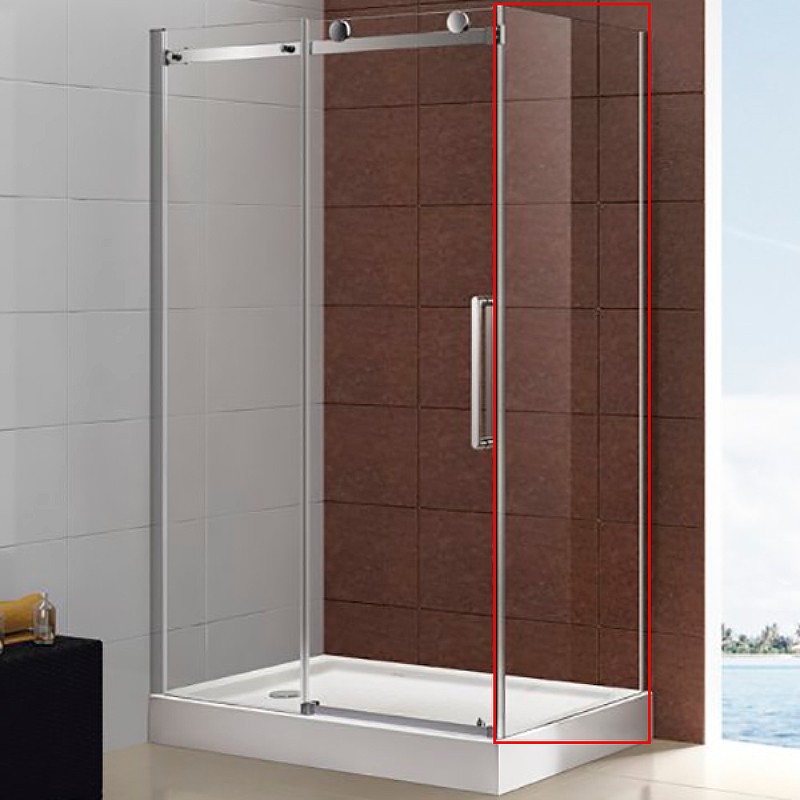 Универсальная боковая панель CEZARES STYLUS-O-M-90-FIX-C-Cr