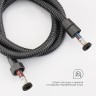 Смеситель Splenka настенный с гигиеническим душем S98.51.07 Серый