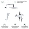 Душевая система Splenka с термостатом для ванны S224.26 Хром